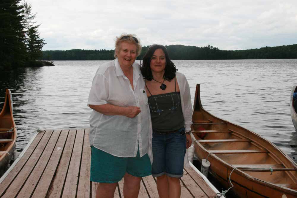 Alice Casselman at a training session with the OTF in Bark Lake, Ontario, July 18, 2011